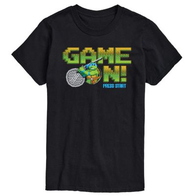 Teenage Mutant Ninja Turtles Men's Game On Leo Graphic T-Shirt