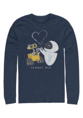 Wall-E Men's Sparks Fly Graphic Long Sleeve T-Shirt
