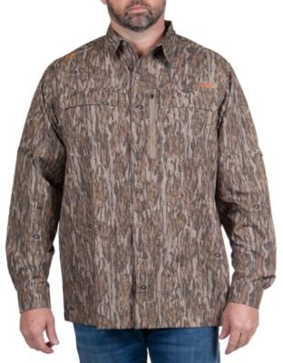 Habit Men's Fourche Mountain Long Sleeve River Guide Fishing Shirt, Shirts, Clothing & Accessories