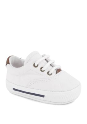 Crown & Ivy™ Baby White Lace-Up Shoes | belk