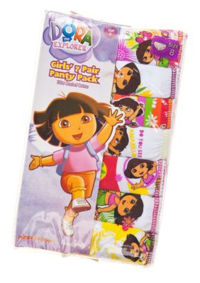 Handcraft Nickelodeon Girls' Dora and Friends 7 Pack Panties (4,  White/Multi) : : Clothing, Shoes & Accessories