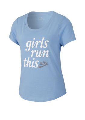Nike Girls 7 16 Sportswear T Shirt Belk