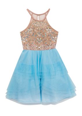 Rare Editions Jewel Top Party Dress Girls 7-16 | belk