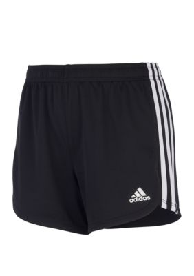 adidas Girls 7-16 Three Stripe Mesh Shorts | belk