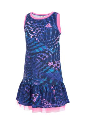 adidas Girls 2-6x Sleeveless Printed Sport Dress | belk