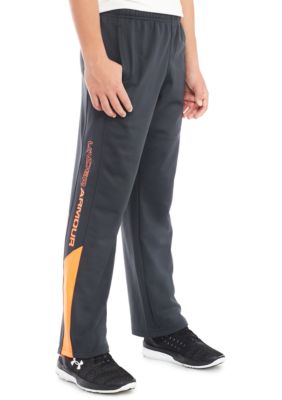  Under Armour Men's Brawler Pants, (002) Black/Chakra/White,  X-Small : Clothing, Shoes & Jewelry