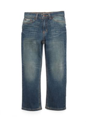 TRUE CRAFT Boys 4-8 Straight Denim Wheely Jeans | belk