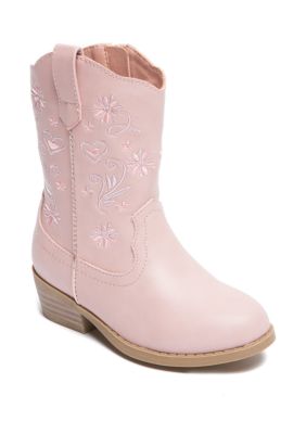 TRUE CRAFT Toddler Girls Zara Cowboy Boots | belk