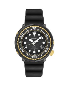 Seiko Men's Two Tone Prospex Solar Diver Watch | belk