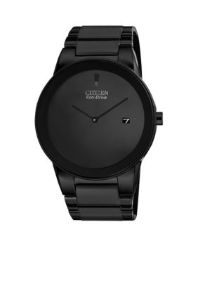 Citizen Eco-Drive Men's Black Ion Plated Axiom Watch | belk