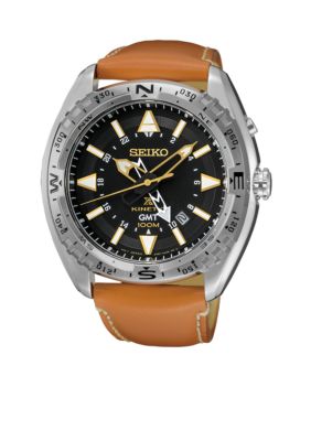 Seiko Men's Prospex Kinetic GMT Watch | belk