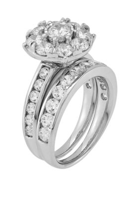 Sale50 Off Womens 5 Stone Simulated Diamond Ring Q1 Elegant Pretty Bezel Gold
