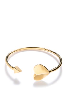 kate spade new york® Gold Tone Flex Cuff Bracelet | belk