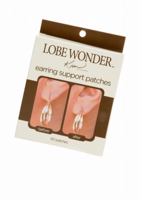 Claire's Women's Lobe Wonder Earring Support Patches, 60 Pack 