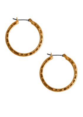 Lucky Brand Small Round Hoop Earrings