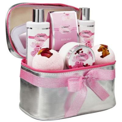 Deluxe Body Bath Spa Gift Set for Men & Women! Relaxation & Pampering Gifts.,  one size - Smith's Food and Drug
