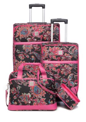 New Directions® Jet Set Spinner 4-Piece Multi Paisley Luggage Set | belk