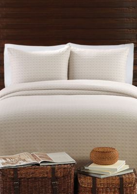 Lamont Home Lanai Taupe King Coverlet 108 In X 96 In King