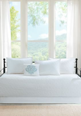 light blue daybed cover