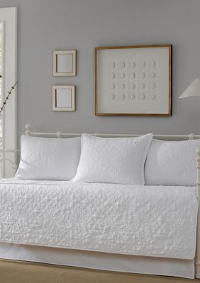 white cotton daybed cover