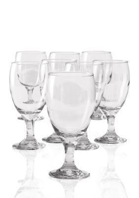 Libbey Modern Bar Sangria Entertaining Set with 6 Stemmed Glasses and  Pitcher