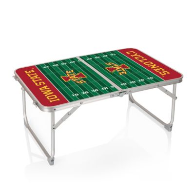 Picnic Time Ncaa Iowa State Cyclones Concert Table Mini Portable Table
