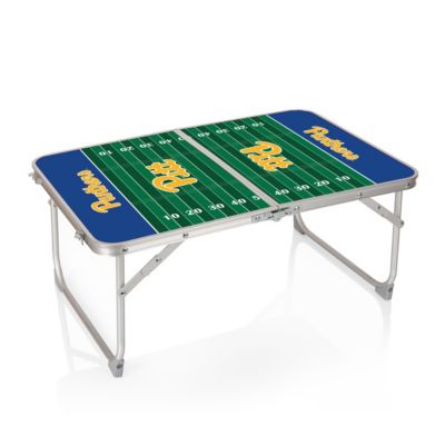 Picnic Time Ncaa Pittsburgh Panthers Concert Table Mini Portable Table
