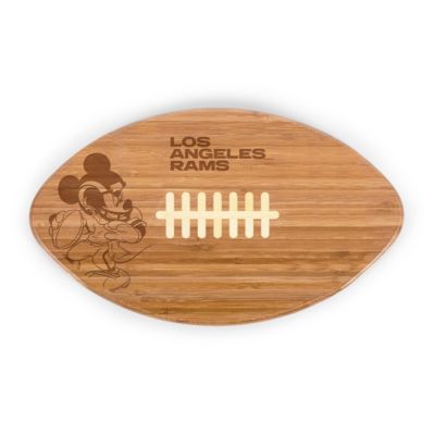 Toscana Disney Nfl Cobrand Los Angeles Rams Mickey Mouse Touchdown! Pro Football Cutting Board & Serving Tray