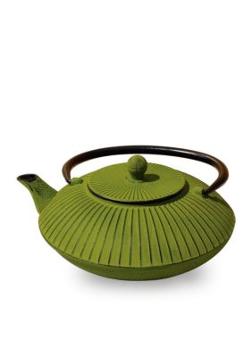 Old Dutch International, Ltd. Moss Green Unity Cast Iron Fidelity Teapot