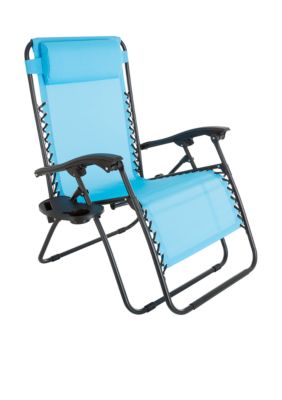 Pure Garden Oversized Zero Gravity Chair With Pillow And Cup Holder Belk