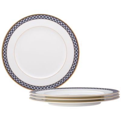 Noritake Blueshire Set Of 4 Dinner Plates, 10-3/4