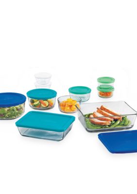 Anchor Hocking 20-Pc. Food Storage Set with Multi-color Lids