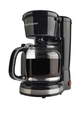Toastmaster 12-Cup Programmable Coffee Maker, Silver
