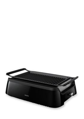 Philips HD637194 Avance 1660W Infrared Indoor Grill - Black for sale online
