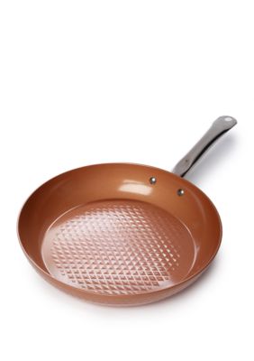 Copper Chef 12 Diamond Fry Pan/ Square Frying Pan With Lid /Skillet i -  household items - by owner - housewares sale
