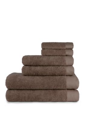 American Dawn Carolina Texture 6 Piece Bath Towel Set | belk
