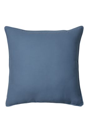 IZOD Chambray Stripe European Square Pillow | belk