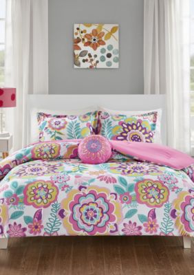 Mi Zone Camille Floral Comforter Set - Pink | belk