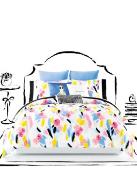 Kate Spade New York Paintball Floral Twin Xl Comforter Set Belk