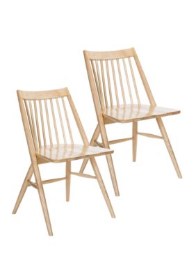 Safavieh Set Of 2 Wren Neutral Dining Chairs
