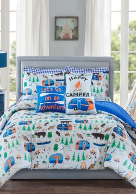 Lightning Bug Happy Camper Comforter Set Belk