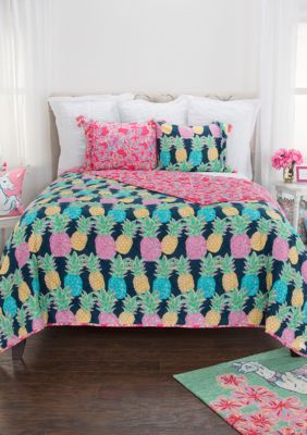 Simply Southern Pineapple Quilt Set Belk