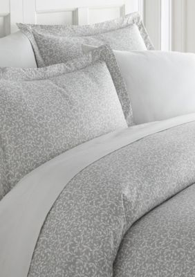 Luxury Inn Premium Ultra Soft Quatrefoil Pattern Duvet Cover Set