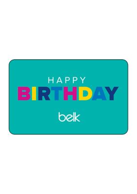 Gift Card for any amount in a Birthday  