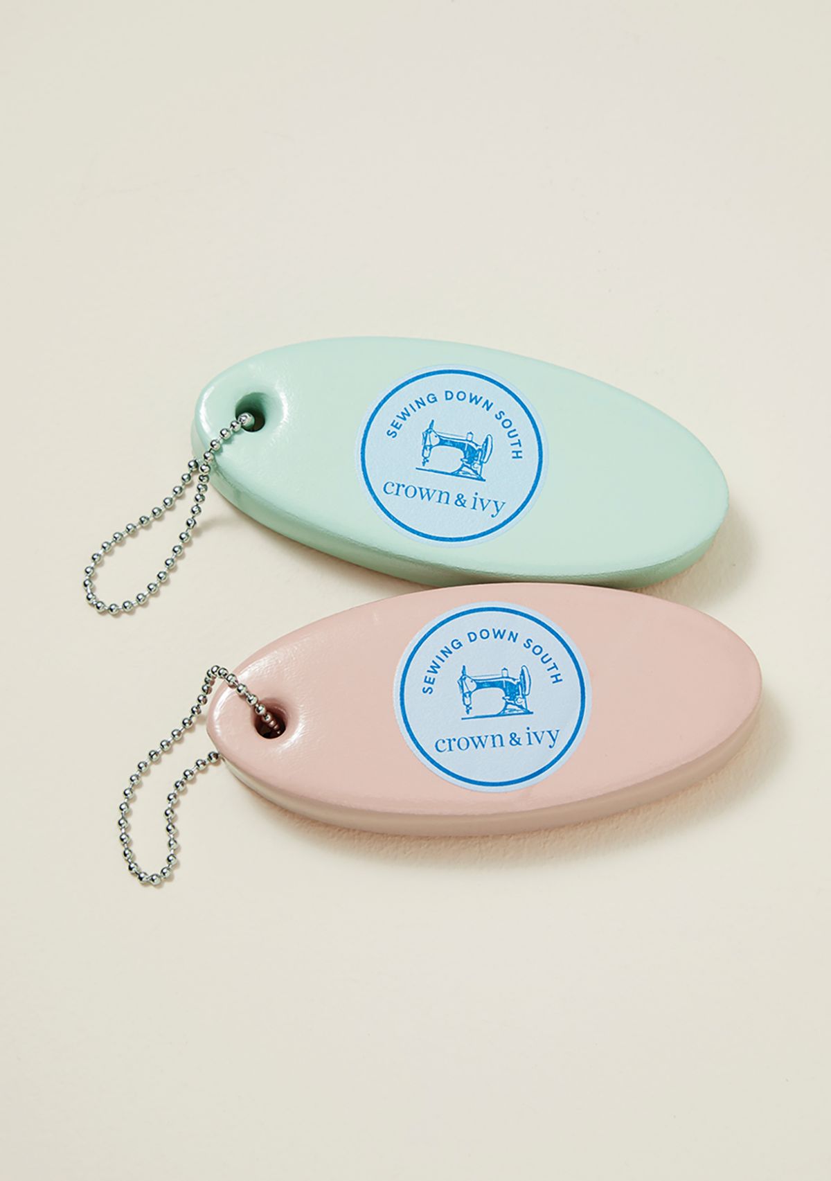 Coral Floating Keychain