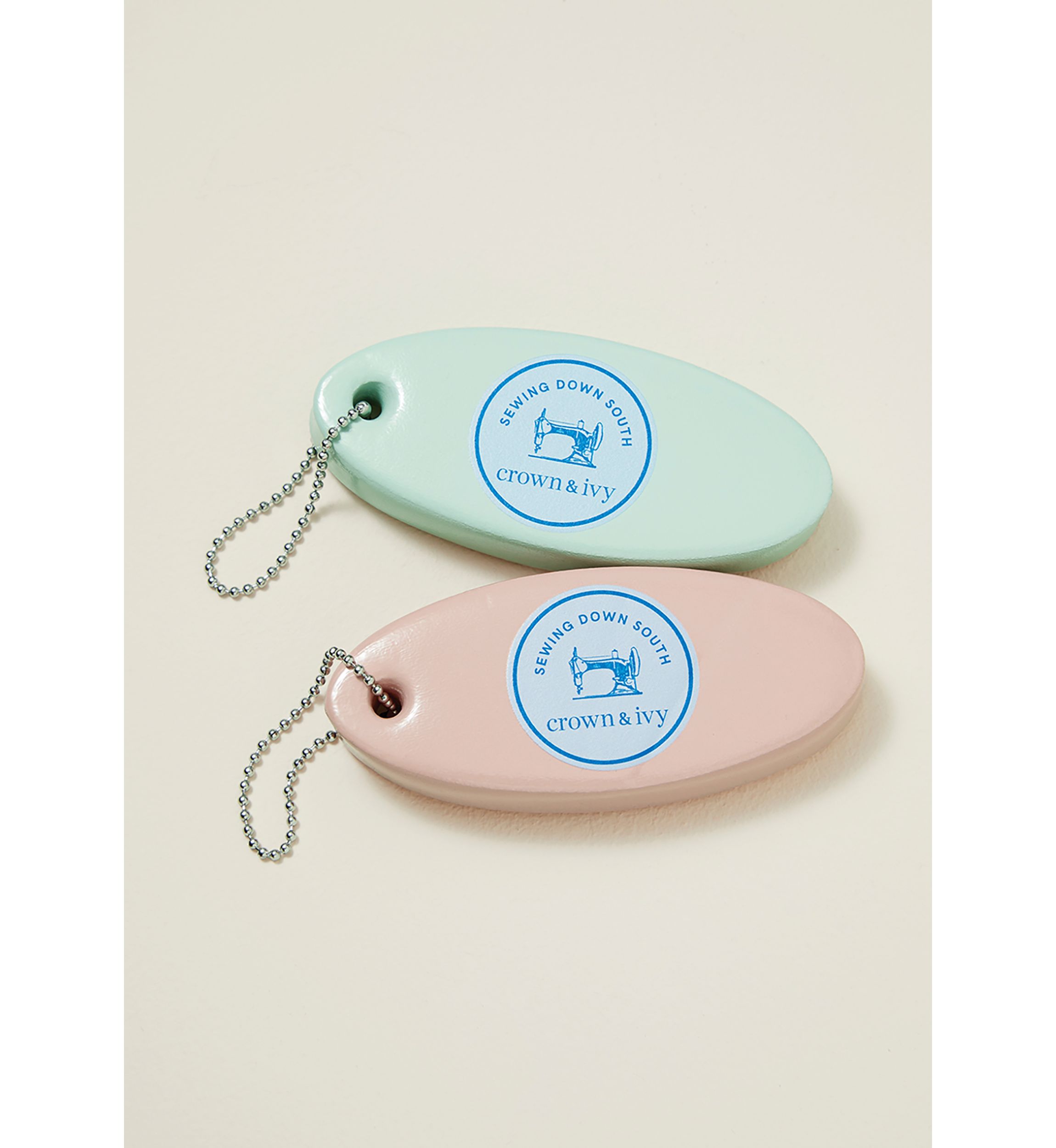 Coral Floating Keychain