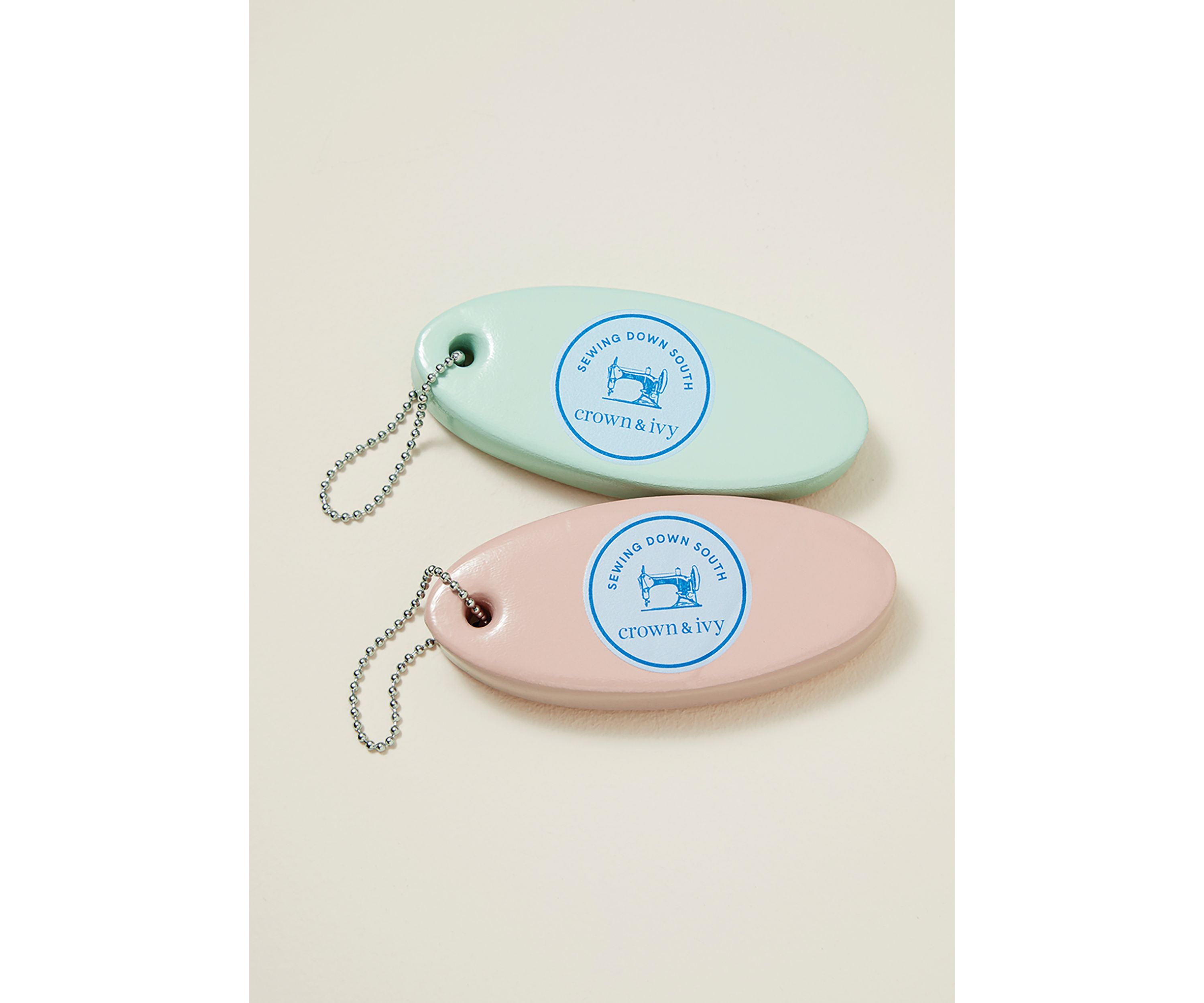 Coral Floating Keychain