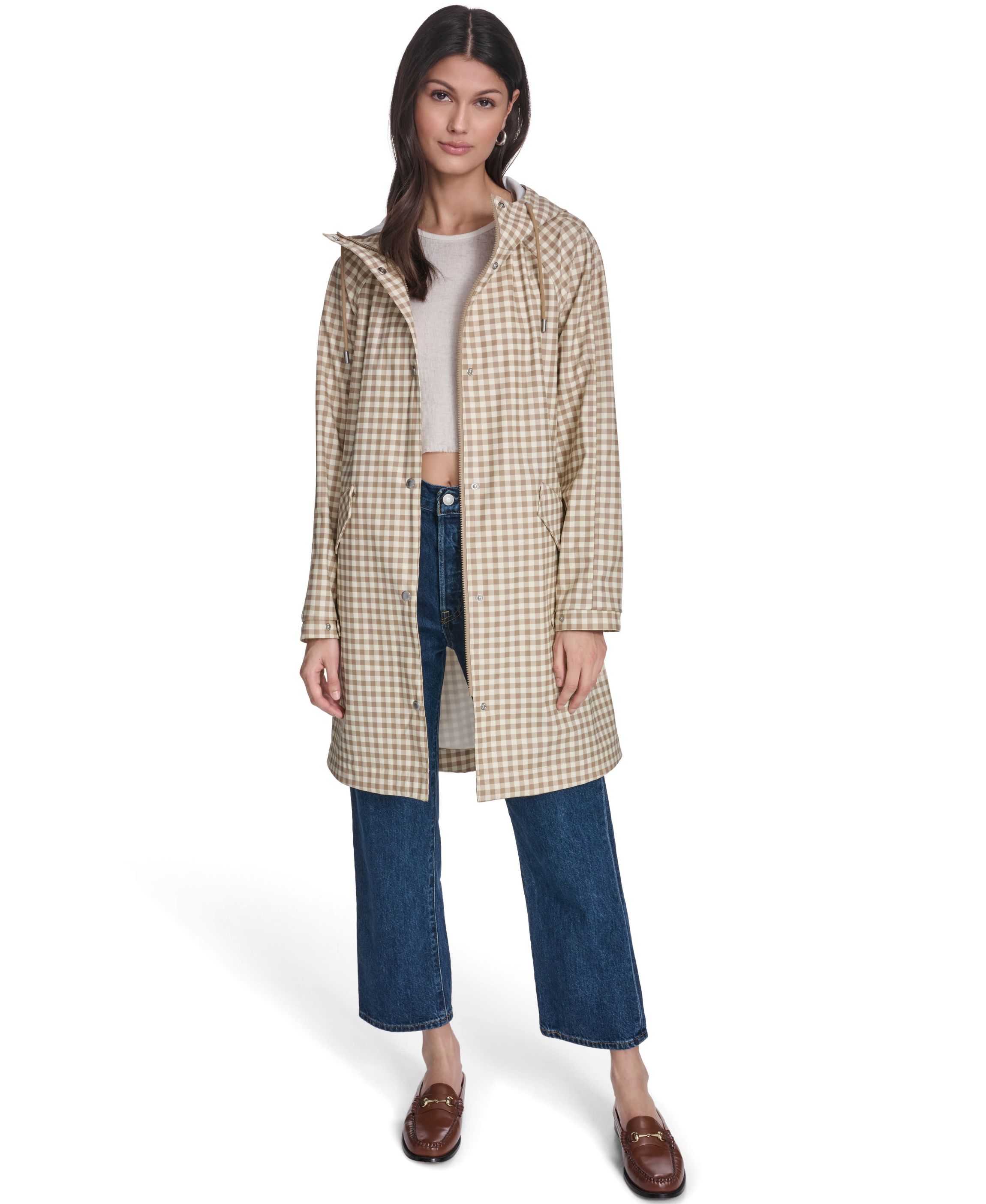 belk ladies dress coats Lauren Ralph Lauren Water Repellent Belted Twill Trench Coat