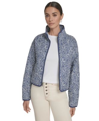 Levi's Women's Diamond Quilted Cotton Jacket, Large