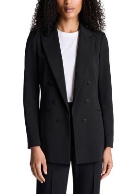 Kenneth Cole Reaction Women's Open Faux Double Breasted Jacket